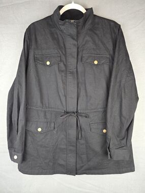 Field Jacket Women Large Utility Safari Outdoor Cargo Gorpcore Streetwear